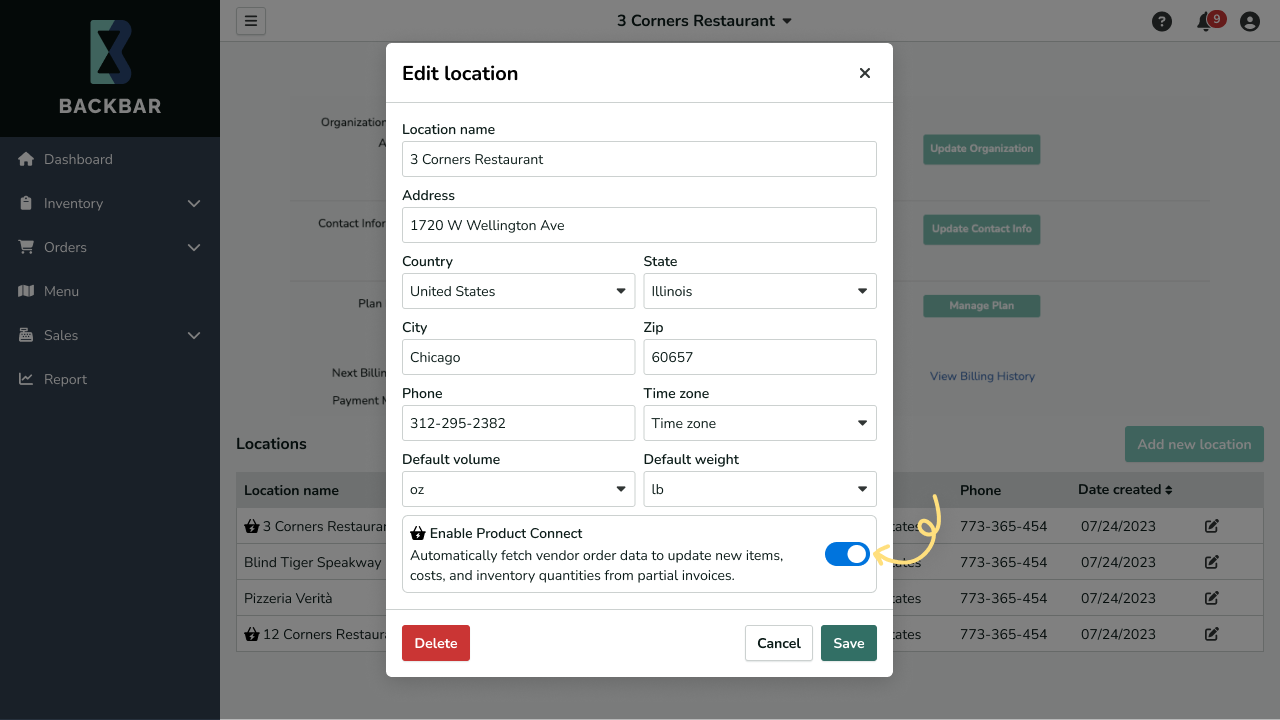 Manage organization